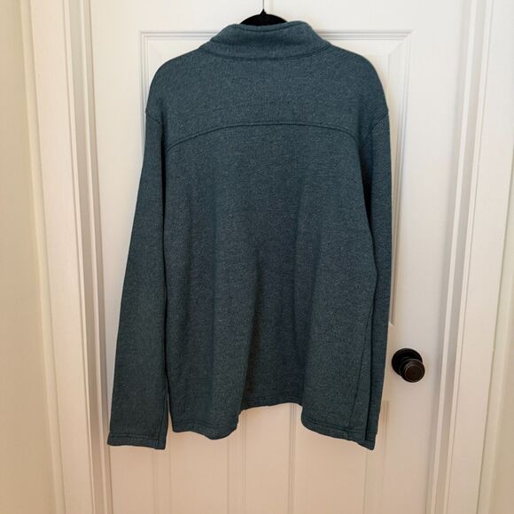 Men Columbia Great Hart Mountain III Half-Zip Pullover in Night Wave Heather XL - Picture 3 of 8